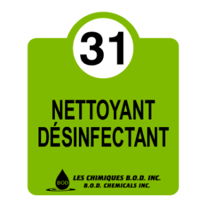 Nettoyant-désinfectant #31