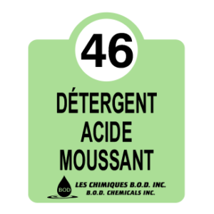 Détergent acide moussant #46