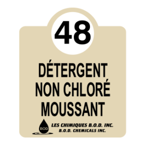 Détergent non chloré moussant #48