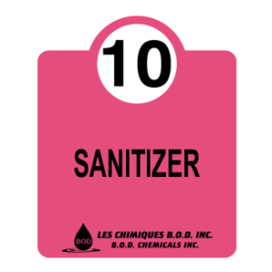 Sanitizer-disinfectant #10