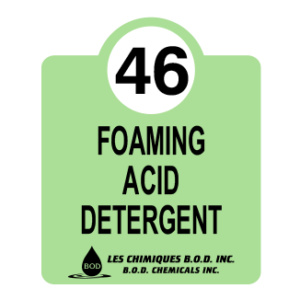 Foaming acid detergent #46