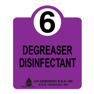 Degreaser-disinfectant #6