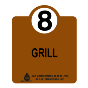 Griddle and fryer cleaner #8